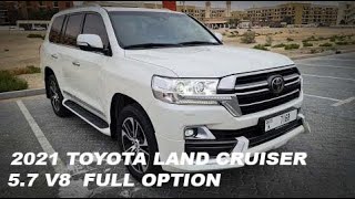 2021 Toyota Land Cruiser 57 V8 Petrol in Dubai  Car Exporter From UAE [upl. by Aitenev]