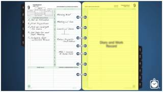 Closer Look DayTimer® 2PagePerDay Planner Format [upl. by Dagny]