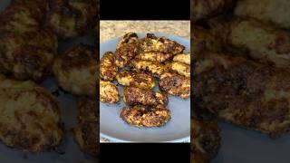 Who’s hungry Let’s make Keftedes aka Greek Meatballs shorts shortvideo fyp food stayathomemom [upl. by Aland]