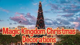 Magic Kingdom Christmas Decorations 2024 [upl. by Giuditta]