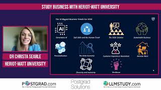 Postgrad Insights Study at Edinburgh Business School  HeriotWatt [upl. by Austreng]