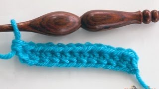 How to Treble Crochet Double Treble Crochet in UK  Crochet Lesson 6 [upl. by Kifar211]