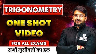 Trigonometry One Shot  SSC CGLCHSLCPOMTS  SSC Wallah  By Shivam Dwivedi Sir [upl. by Hametaf]