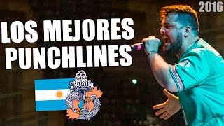 Los Mejores Punchlines De La Batalla De Los Gallos ARGENTINA 2016 [upl. by Otrebogir98]