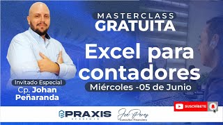 EXCEL PARA CONTADORES  MASTERCLASS GRATUITA [upl. by Lindie833]