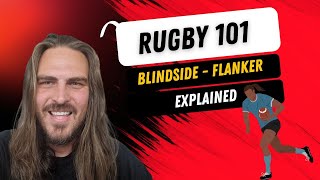 Rugby 101 Rugby positions explained  Blindside Flanker [upl. by Nylrahc862]