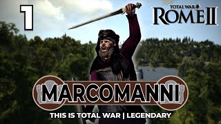 THIS IS TOTAL WAR  LEGENDARY  Marcomanni 1 [upl. by Notgnirrab23]