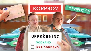 Uppkörning Med fd Inspektör  Så Går Körprovet Till [upl. by Meerak129]