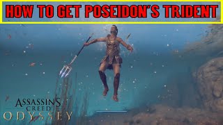 Assassins Creed Odyssey How to get Poseidons Trident  Breathe Underwater [upl. by Selestina]