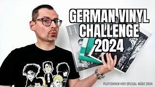 011 ▶️ Plattenfilm SPEZIAL die GERMAN VINYL CHALLENGE 2024  18 knackige Aufgaben gvc2024 [upl. by Lathrop348]