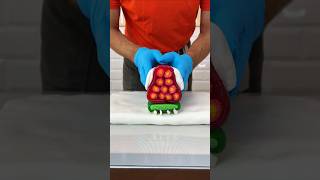 Hidden Design 🍓 Strawberry Candy Art Tutorial Satisfying [upl. by Girovard]