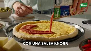 ¿Esperar al delivery Con una salsa Knorr Pizza ¡ya no más [upl. by Mickelson765]