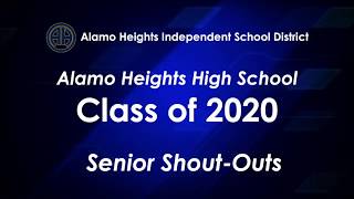 Alamo Heights High School Graduation  Class of 2020 [upl. by Allemat]