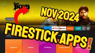 🔥 100 Best FireStick Apps Nov 2024 for Free Movies TV amp Live Sports [upl. by Eirhtug848]