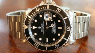 Rolex Submariner Replica vs Real Analysis [upl. by Nayar40]