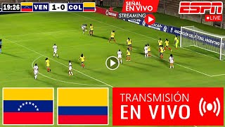 En Vivo Venezuela vs Colombia Ver Partido Vinotinto vs Colombia Femenino Amistoso 2024 hoy [upl. by Aynotan]