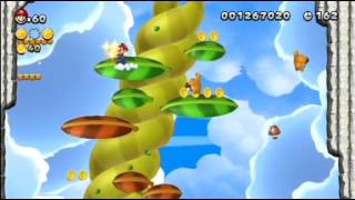 New Super Mario Bros U Playthrough Part 3 [upl. by Eirrot932]