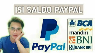 CARA MUDAH ISI SALDO PAYPAL MELALUI ATM amp INTERNET BANKING [upl. by Ecirtnuahs]