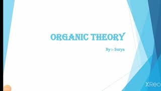 Organic theory of state  Political Science  by surya [upl. by Eelarak]