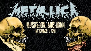 Metallica Live in Muskegon Michigan  November 1 1991 Full Concert [upl. by Aramo911]