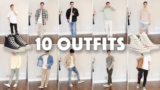 10 Easy Ways to Wear the Converse Chuck Taylor  Outfit ideas [upl. by Nyrmac]