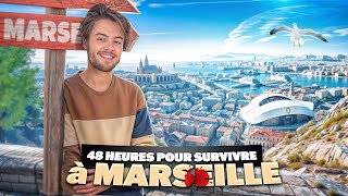 VLOG COMIQUE  48H POUR SURVIVRE À MARSEILLE FT LÉO 23 ANSTHOMAS 20 ANSENZO 19 ANS [upl. by Analla640]