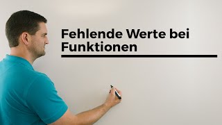 Fehlende Werte bei Funktionen x und y gegeben separat oder zusammen  Mathe by Daniel Jung [upl. by Nnayelsel492]