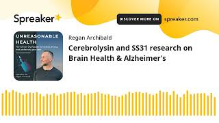 Cerebrolysin and SS31 research on Brain Health amp Alzheimers [upl. by Llertak]