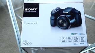 SONY CYBER SHOT DSCH200 HANDS ON FULL REVIEW [upl. by Ynohtnaed179]