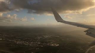 Atterrissage air algerie Atterrissage vent 80 kmh air algerie sur alger alger [upl. by Etta]