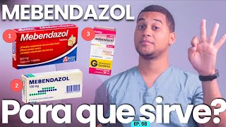 MEBENDAZOL PARA QUE SIRVE  3 COSAS [upl. by Selina]