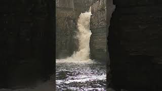 Monday 17th May 2021 High Force Waterfalls Forest in Teeside Barnard Castle waterfall [upl. by Erb]