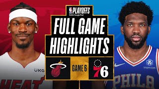 1 HEAT at 4 76ERS  FULL GAME HIGHLIGHTS  May 12 2022 [upl. by Urbain]