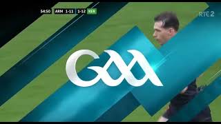 A GARRYOWEN RATTLES KERRY AGAINBARRY MCCAMBRIDGE GOAL  ARMAGH V KERRY 2024 FOOTBALL SEMIFINAL [upl. by Llenra411]