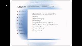 Grundlagen der Statistik Einführung [upl. by Kissee]