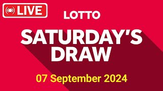 The National Lottery Lotto Draw Live Results from Saturday 07 September 2024  lotto Results live [upl. by Marigolde]