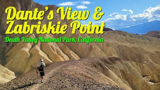 Dante’s View amp Zabriskie Point Death Valley National Park California [upl. by Luckin]