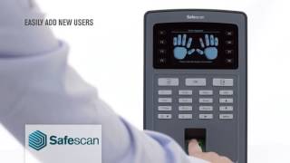 Safescan TA8020 TA8025 Clocking In System [upl. by Latreece]