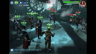 SWGOH Squad Arena Rebel Fighter vs Phoenix [upl. by Adallard125]