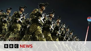 North Korea sends troops to fight with Russia in Ukraine Seoul says  BBC News [upl. by Anivlek]