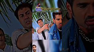 Fight sanny deol and Sunil setty sannydeol setty sunnydeoldailogue short vedio kese banaye [upl. by Humfrey]