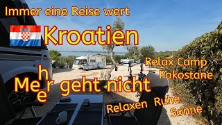 Immer eine Reise wertKroatien ☀️😎Meer geht nicht 🌴🙌Relax Camp in Pakostane Vlog3724 [upl. by Otsugua]