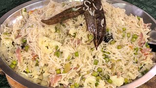 NAMKEEN RICE RECIPE IN PUNJABI  Rice pulao recipe  namkeen rice recipe Yummy [upl. by Arytal]