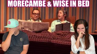 Morecambe amp Wise in Bed REACTION [upl. by Cloutman384]