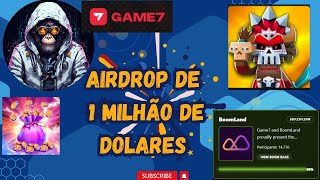 AIRDROP 1 MILHÃO DE DOLARES HUNTERS game7 [upl. by Amik]