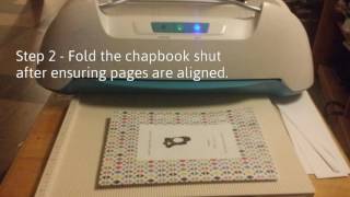 Making a Chapbook [upl. by Lledroc330]