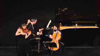 ATOS Trio Ravel  Piano Trio IIPantoum Assez vif  live [upl. by Nosrettap730]