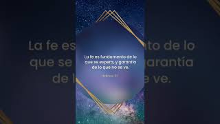 Hebreos 111 biblia fe dios [upl. by Noni565]