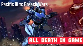 All Death of Kaiju amp Jaeger  Pacific Rim Breach Wars 2022 [upl. by Poler]