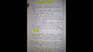 Negotiable instruments  business law  features of Negotiable Instruments business law [upl. by Adian]